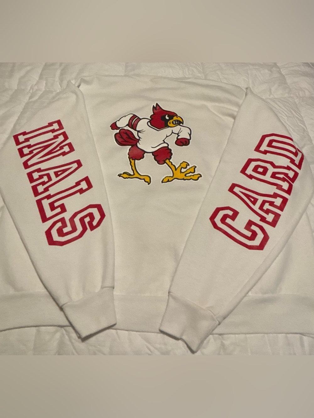 Louisville Cardinals “Cruizin’ With The Cards” Spirit Jersey Sweatshirt Size 2XL